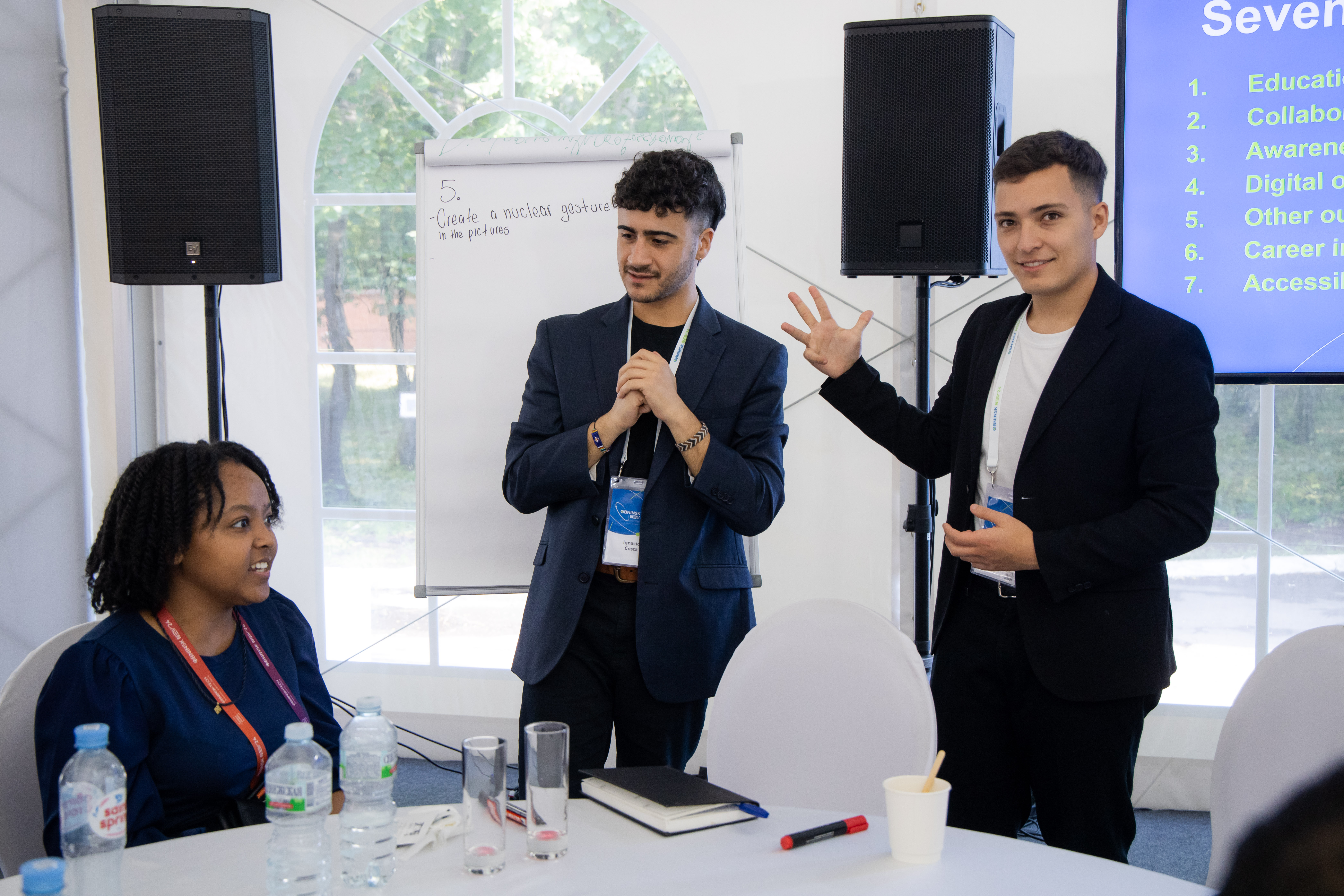 The IAEA Interactive Workshop: "Explaining atom how to win over the younger generation"-97 The IAEA Interactive Workshop: "Explaining atom how to win over the younger generation"-97