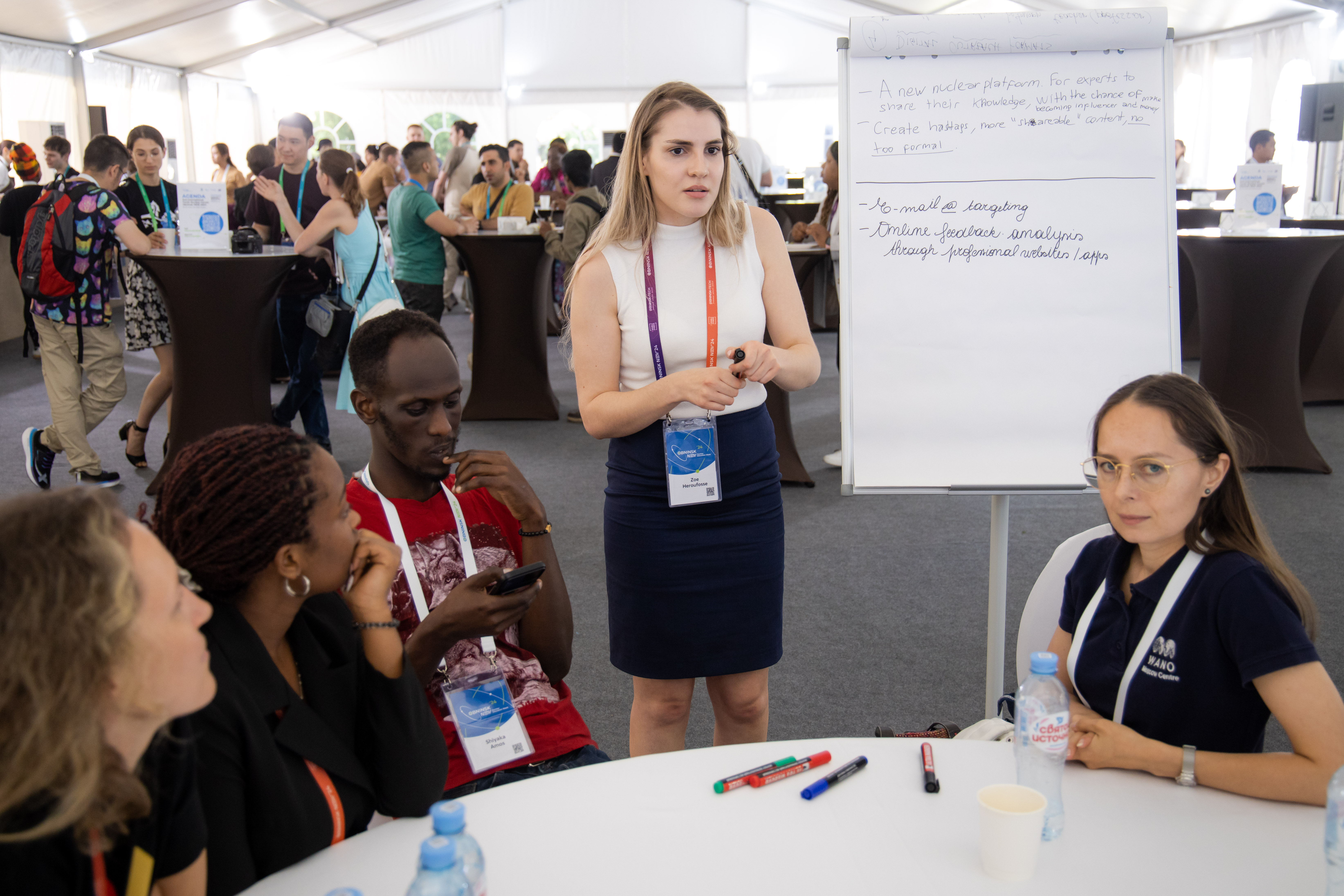 The IAEA Interactive Workshop: "Explaining atom how to win over the younger generation"-99 The IAEA Interactive Workshop: "Explaining atom how to win over the younger generation"-99
