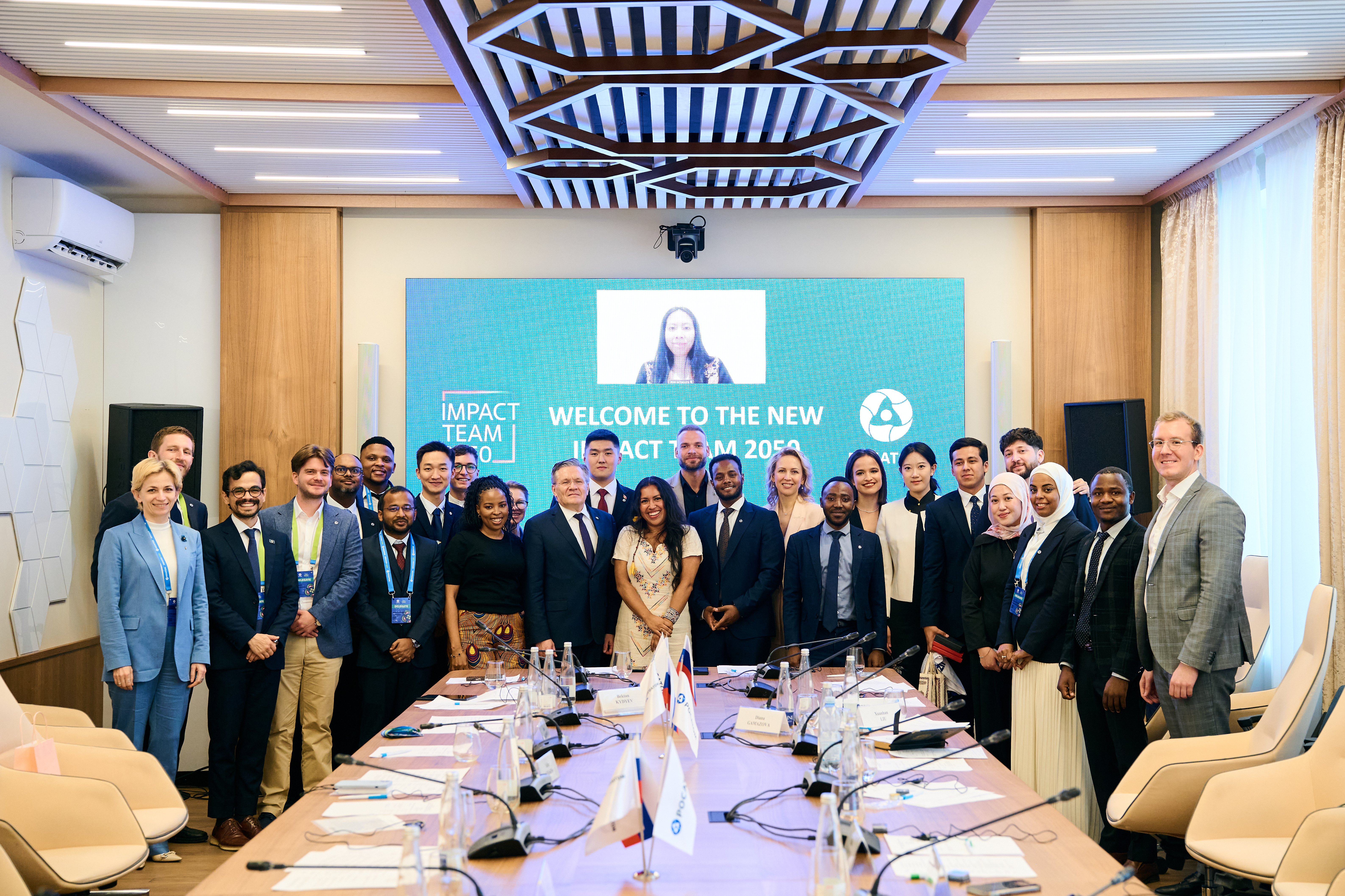 Meeting of ROSATOM administration with the members of Impact Team 2050 Board took place 
