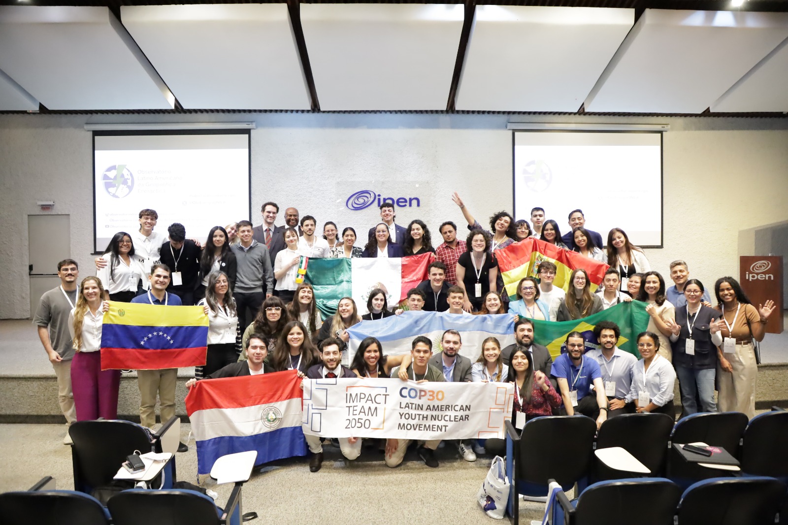 Young leaders from Latin America will present proposals for promoting nuclear technologies at COP30